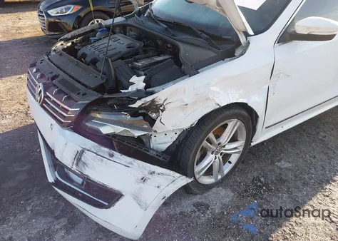 2013 Volkswagen Passat 2.0L Tdi Sel Premium из США, поврежденный, VIN 1VWCN7A38DC030168